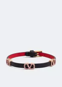 Браслет VALENTINO GARAVANI VLogo Signature bracelet, черный