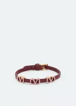 Браслет VALENTINO GARAVANI VLogo Signature bracelet, розовый