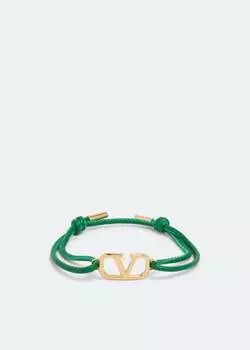 Браслет VALENTINO GARAVANI VLogo Signature bracelet, зеленый