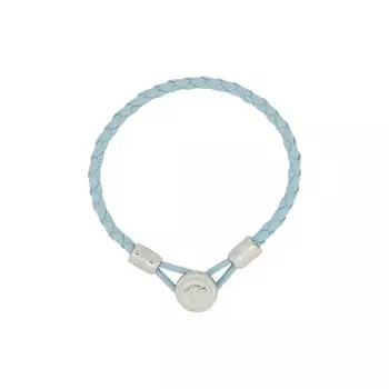 Браслет Versace Bracelet, цвет Palladium/Pastel Blue