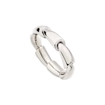 Браслет Vhernier Calla из белого золота с бриллиантами