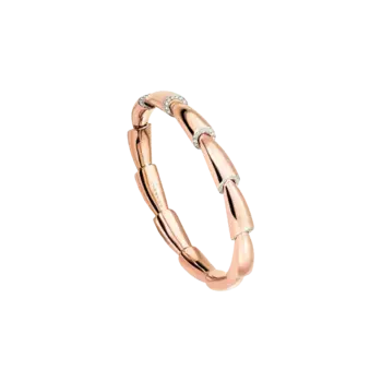 Браслет Vhernier Calla из розового золота с бриллиантами