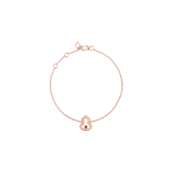 Браслет wulu из розового золота с бриллиантами и рубинами wu 040 lgbl rgdru2 Qeelin