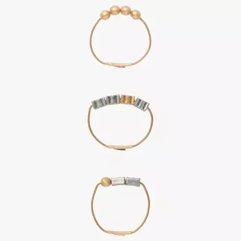 Браслеты Zara 12, матовое золото