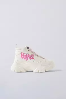Bratz высокие кроссовки ZARA, белый