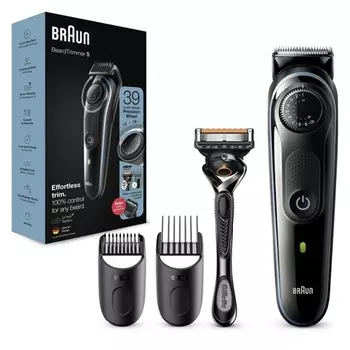 Braun BeardTrimmer 5 BT5341 Черный Синий