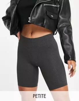 Brave Soul Petite - Sindy - Серые короткие леггинсы