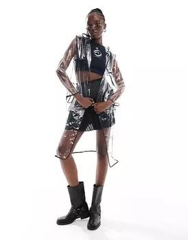 Brave Soul – Прозрачный длинный плащ