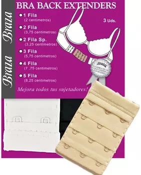 Браза Расширитель бюстгальтера Braza, мультиколор