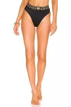 Бразильские бикини-плавки Versace, nero