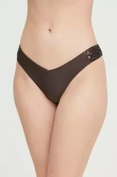 Бразильские купальники Guess, коричневый