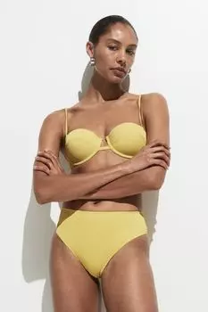 Бразильские плавки бикини H&M, желтый