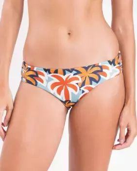 Бразильские плавки бикини с принтом Ro de Sol, синий