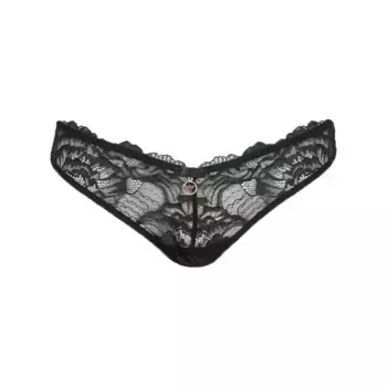 Бразильские трусики Emporio Armani, черный