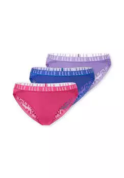 Бразильские трусики кружевные Elle, синий