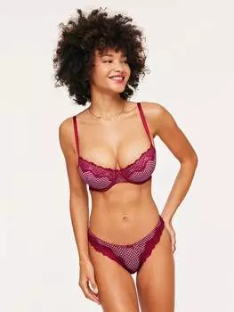 Бразильские трусики Rubie Adore Me, красный