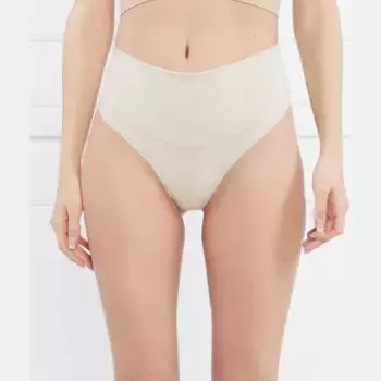 Бразильские трусики Spanx, бежевый