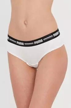 Бразильские трусы, 2 шт Puma, белый