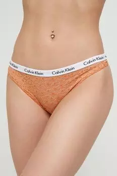 Бразильские трусы Calvin Klein Underwear, коричневый