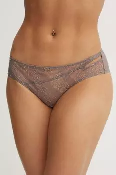 Бразильские трусы Chantelle, серый