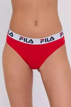Бразильские трусы Fila, красный