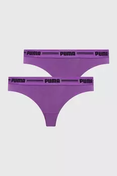 Бразильские трусы Puma, фиолетовый