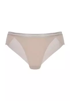 Бразильские трусы с эластичным поясом женские NATURANA, цвет 895 Skin