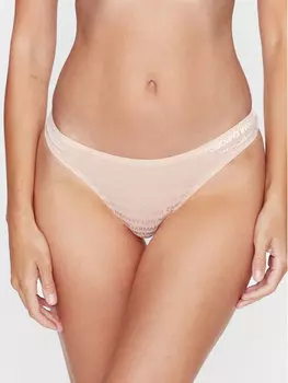 Бразильские женские трусики Emporio Armani Underwear, бежевый