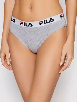 Бразильские женские трусики Fila, серый