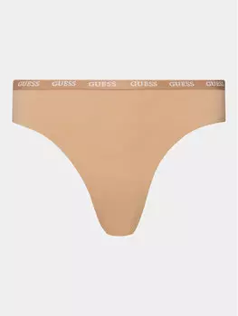 Бразильские женские трусики Guess, бежевый