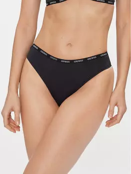 Бразильские женские трусики Guess, черный