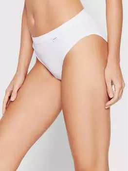 Бразильские женские трусы с завышенной талией Chantelle, белый