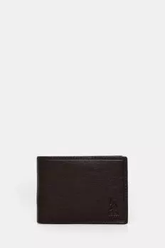 Бразильский кошелек U.S. Polo Assn., коричневый