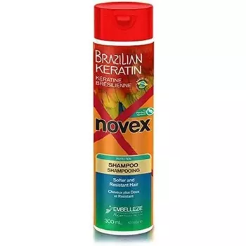 Бразильский шампунь с кератином 300мл Novex