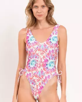 Бразильский женский купальник с принтом Ro de Sol, мультиколор