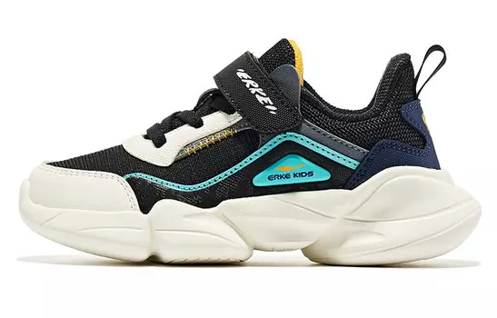 Break Kids" Кроссовки для бега для детей Erke Kids, цвет Positive black/laser blue