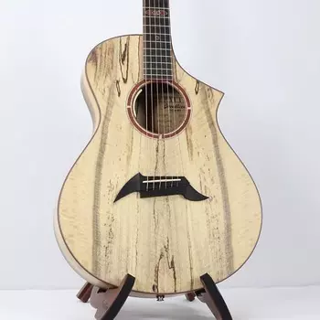 Breedlove Custom Concert CE с острым вырезом, Myrtlewood с акцентами Bloodwood Custom Concert CE w/ Sharp Cutaway, Myrtlewood w/ Accents