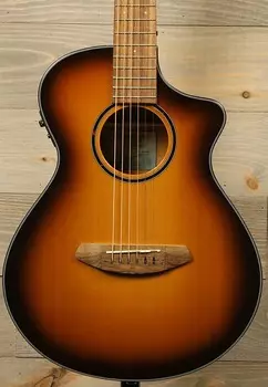 Breedlove Discovery S Companion Edgeburst CE Красный кедр-африканское красное дерево