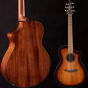 Breedlove Discovery S Concert Edgeburst CE African Mahogany 783