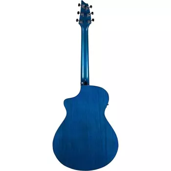 Breedlove Discovery S Concert Европейская ель-африканское красное дерево Акустическая электрогитара Denim Burst