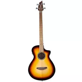 Breedlove DSCN44BCESSAM Discovery S Concert Acoustic/Electric Bass Edgeburst