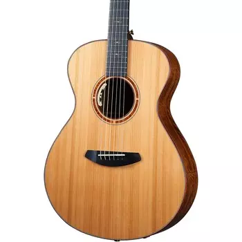 Breedlove Legacy Sunken Red Cedar-Ovangkol Thinline Concert Акустическая-электрическая гитара Natural