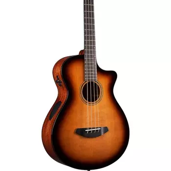 Breedlove Organic Solo Pro CE Красный кедр-африканское красное дерево Concerto Акустическая-электрическая бас-гитара Edge Burst
