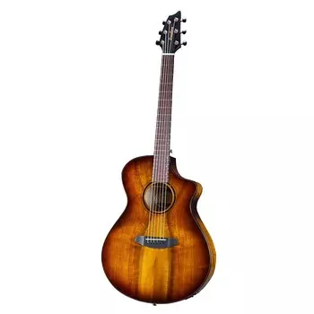 Breedlove Pursuit - Exotic S Concert - Акустическая гитара - Tiger's Eye CE Myrtlewood-Mrytlewood Pursuit - Exotic S Concert - Acoustic Guitar - CE Myrtlewood-Mrytlewood