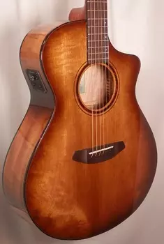 Breedlove Pursuit Exotic S Concert Amber CE Миртлвуд-Миртлвуд Pursuit Exotic S Concert Amber CE Myrtlewood-Myrtlewood