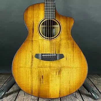 Breedlove Pursuit Exotic S Concert Amber CE, Миртлвуд-Миртлвуд Pursuit Exotic S Concert CE, Myrtlewood-Myrtlewood
