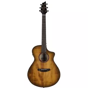 Breedlove Pursuit Exotic S Concert Sweetgrass CE Myrtlewood-Myrtlewood PSCN41CEMYMY