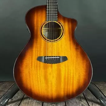 Breedlove Pursuit Exotic S Concert Tiger's Eye CE, Миртлвуд-Миртлвуд Pursuit Exotic S Concert CE, Myrtlewood-Myrtlewood