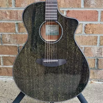 Breedlove Rainforest S Concert Black Gold CE African Mahogany