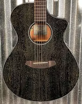 Breedlove Rainforest S Concert Black Gold CE Акустическая электрогитара из красного дерева RFCN52CEAMAM #9085 Rainforest S Concert CE